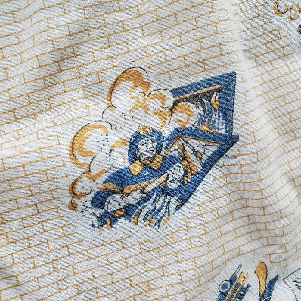 Vintage '60s Fireman Pajamas Set 2t